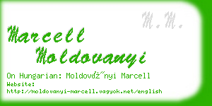 marcell moldovanyi business card